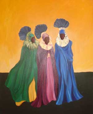 Three Queens